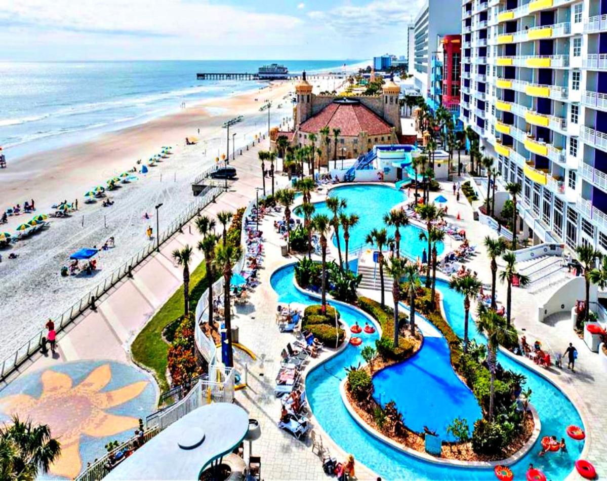 Vacation In Comfort And Luxury - 4Th Floor 3 Bedroom Oceanfront - Wyndham Ocean Walk Resort Daytona Beach Exterior foto