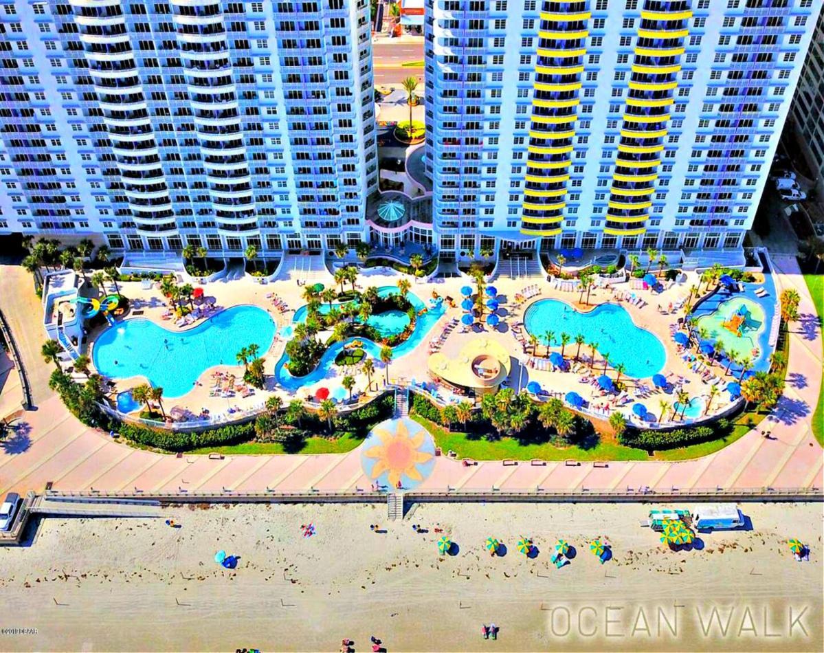 Vacation In Comfort And Luxury - 4Th Floor 3 Bedroom Oceanfront - Wyndham Ocean Walk Resort Daytona Beach Exterior foto