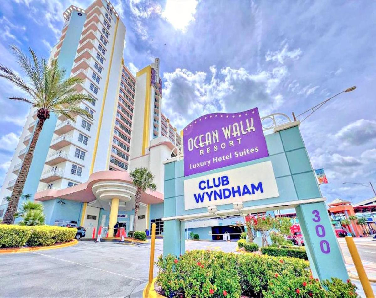 Vacation In Comfort And Luxury - 4Th Floor 3 Bedroom Oceanfront - Wyndham Ocean Walk Resort Daytona Beach Exterior foto